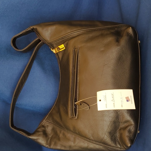 Bags by pinky brown genuine leather handbag new with tags - Picture 3 of 5